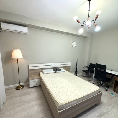 Rent of a cozy 1-room apartment with a separate kitchen, Bucharest, Chiajna, Romania