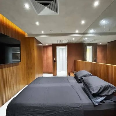 Alquiler de un elegante apartamento de 2 habitaciones con vistas al océano, 50 m², Barra da Tijuca, Río de Janeiro, Brasil