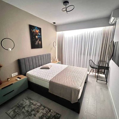 Rent of a new premium 2-room apartment, 54 m², Bucharest, Sector 6, Romania