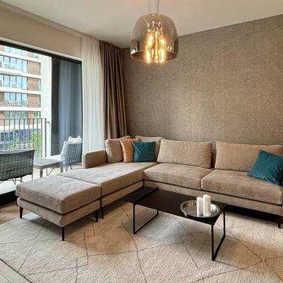 Rent of a comfortable, furnished 2-room apartment, 58 m², BW Terra, Belgrade, Serbia