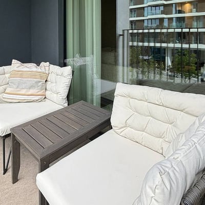 Rent of a comfortable, furnished 2-room apartment, 58 m², BW Terra, Belgrade, Serbia