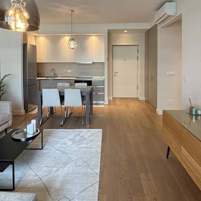 Rent of a comfortable, furnished 2-room apartment, 58 m², BW Terra, Belgrade, Serbia