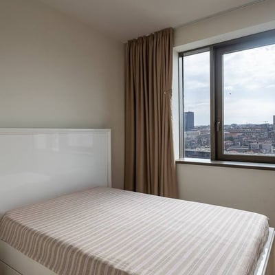 Alquiler de luminosos apartamentos amueblados de 3 habitaciones, 82 m², BW Aurora, Belgrado, Serbia