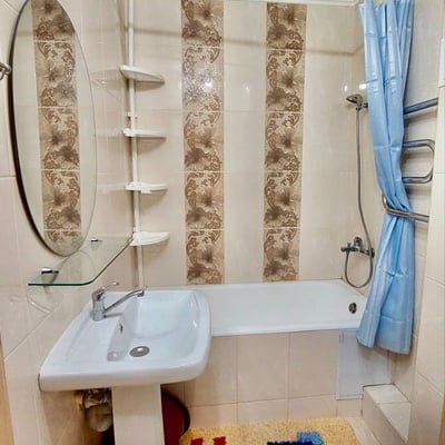 Rent of a warm, furnished 2-room apartment, 43 m², Chișinău, Moldova