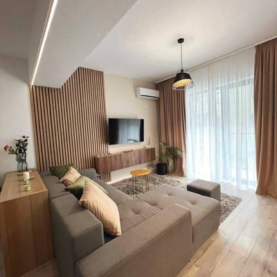 Alquiler de un apartamento moderno y amueblado de 2 habitaciones, Bucarest, Rumanía