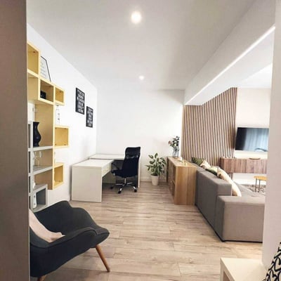 Rent of a modern, furnished 2-room apartment, Bucharest, Romania