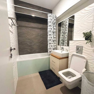 Rent of a modern, furnished 2-room apartment, Bucharest, Romania