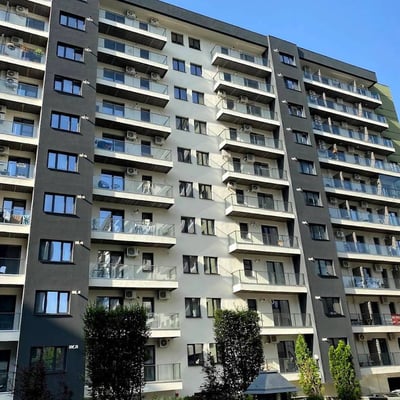 Rent of a modern, furnished 2-room apartment, Bucharest, Romania