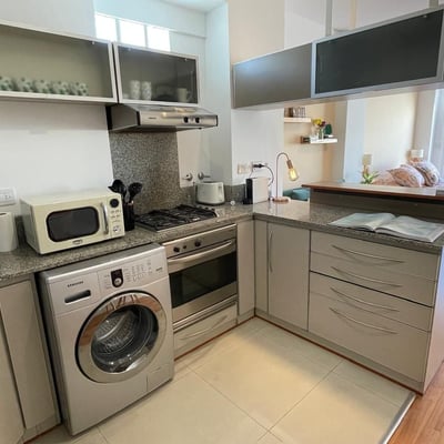 Miete eines hellen, möblierten Studios, Belgrano, Buenos Aires, Argentinien