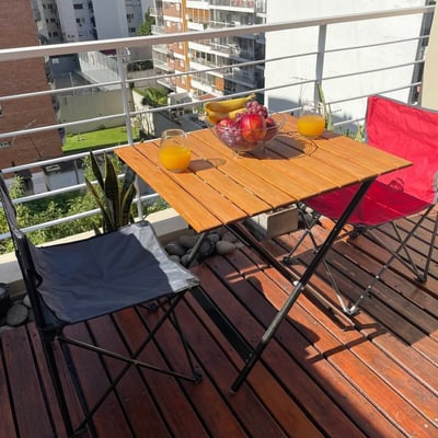 Miete eines hellen, möblierten Studios, Belgrano, Buenos Aires, Argentinien