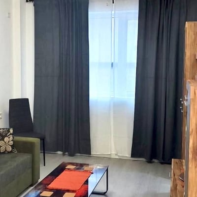 Rent of a new, furnished 1-room apartment with a separate kitchen and a balcony, Sector 6, Bucharest, Romania