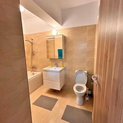 Rent of a furnished apartment with a balcony, 52 m², Sector 6, Bucharest, Romania