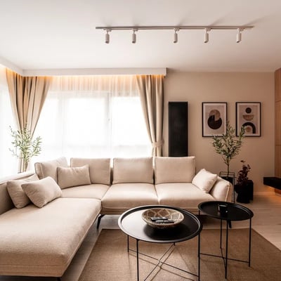 Alquiler de un apartamento elegante de tres habitaciones de 84 m² con balcón, distrito de Bronowice, Cracovia, Polonia