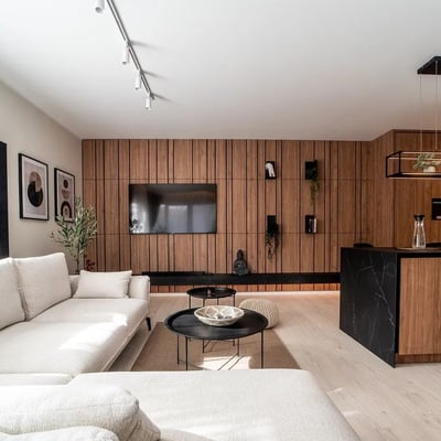 Alquiler de un apartamento elegante de tres habitaciones de 84 m² con balcón, distrito de Bronowice, Cracovia, Polonia