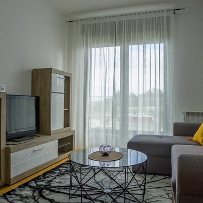 Alquiler de un apartamento de dos habitaciones de 40 m² con balcón, Belgrado, Serbia