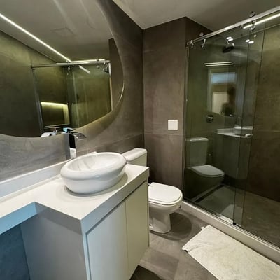 Alquiler de un apartamento amueblado de una habitación con vista al océano, Barra da Tijuca, Río de Janeiro, Brasil