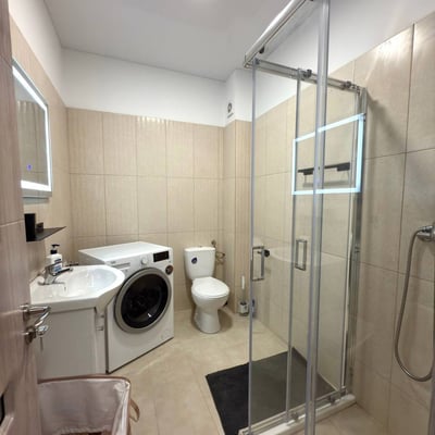 Rent of a cozy furnished studio in a new building, Sector 6, Bucharest, Romania