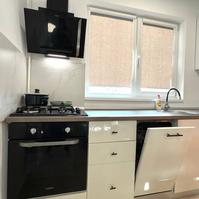 Rent of a cozy furnished studio in a new building, Sector 6, Bucharest, Romania