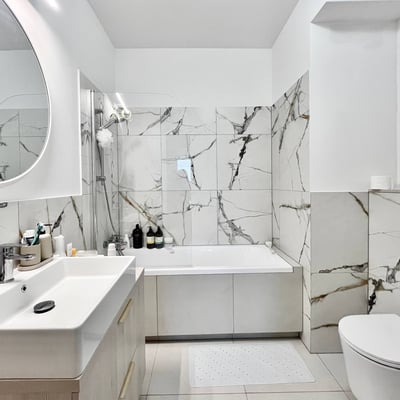 Rent of a stylish 60 m² three-room apartment, Praga-Południe district, Warsaw, Poland