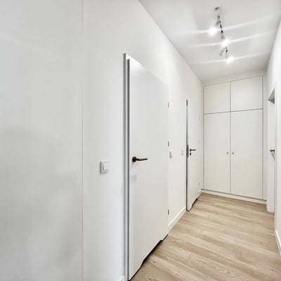 Rent of a stylish 60 m² three-room apartment, Praga-Południe district, Warsaw, Poland