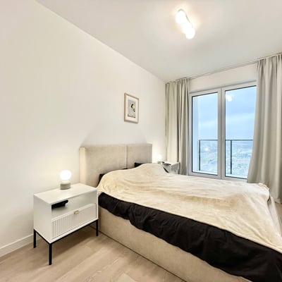 Rent of a stylish 60 m² three-room apartment, Praga-Południe district, Warsaw, Poland