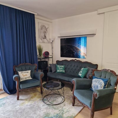 Miete einer Dreizimmerwohnung mit 56 m² und frischer Renovierung im Stadtzentrum, Stadtteil Dorćol, Belgrad, Serbien