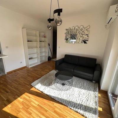 Rent of a 50 m² two-room apartment in the premium residential complex Green Residence, Belgrade, Serbia