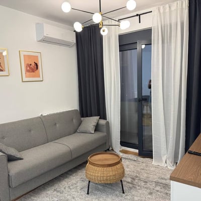 Аренда современной двухкомнатной квартиры 45 м² недалеко от центра города, Белград, Сербия