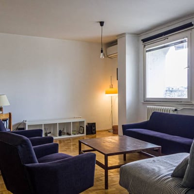 Miete einer komfortablen 2-Zimmer-Wohnung, 55 m², in Neu-Belgrad, Belgrad, Serbien