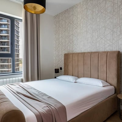 Alquiler de un apartamento de 2 habitaciones, 52 m², en el complejo residencial premium BW Simfonija, Belgrado, Serbia