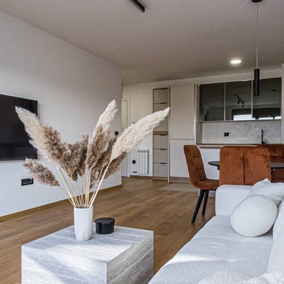 Аренда абсолютно новой, светлой 2-комнатной квартиры 55 м², Белград, Сербия