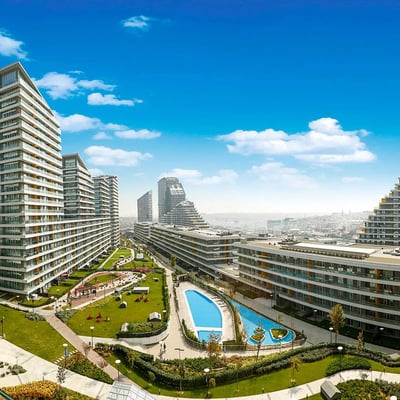 Rent of a modern apartment 75 m², Bağcılar district, Istanbul, Turkey