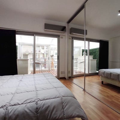 Alquiler de cómodo apartamento de 3 habitaciones 90 m², Las Cañitas, Buenos Aires, Argentina