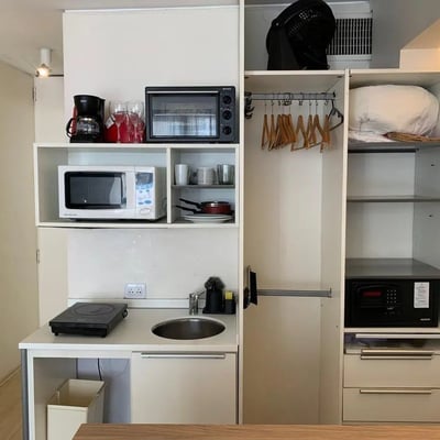 Location d’un studio avec piscine, Recoleta, Buenos Aires, Argentine