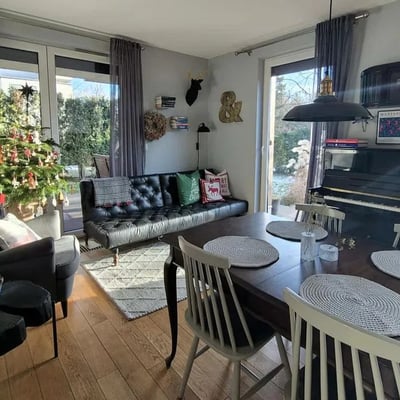 Аренда уютной 3-комнатной квартиры с частным садом 56 м², Bronowice, Краков, Польша