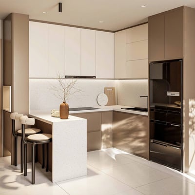 Rent of modern-style apartment near the beach, My An, Da Nang, Vietnam