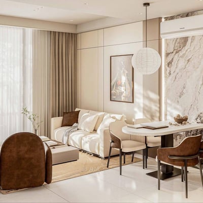 Rent of modern-style apartment near the beach, My An, Da Nang, Vietnam