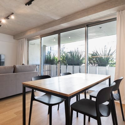 Alquiler de apartamento luminoso de 2 habitaciones en complejo nuevo, Recoleta, Buenos Aires, Argentina