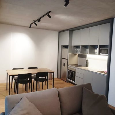 Аренда современной тихой 2-комнатной квартиры в новом ЖК, Recoleta, Буэнос-Айрес, Аргентина