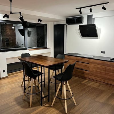 Rent of spacious designer 2-room apartment 58 m², Banovo Brdo, Belgrade, Serbia