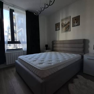 Rent of brand new 3-room apartment 72 m² in the premium BW Sensa residential complex, Belgrade, Serbia