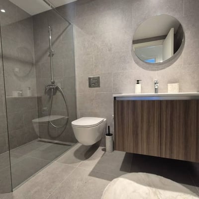 Rent of brand new 3-room apartment 72 m² in the premium BW Sensa residential complex, Belgrade, Serbia