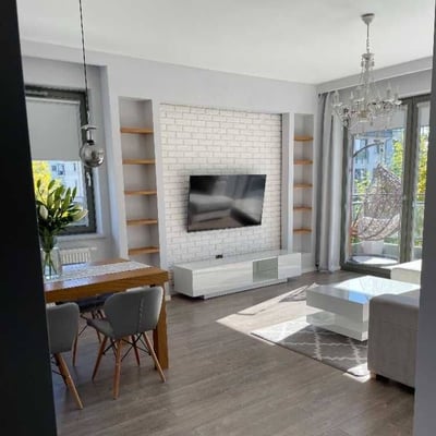 Rent of modern 3-room apartment 67 m², Grabiszyn, Wrocław, Poland