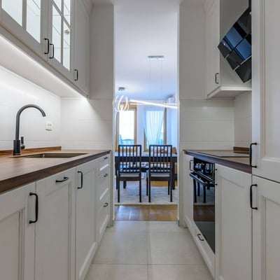 Rent of bright 2-room apartment 54 m² in the premium Wellport residential complex, New Belgrade, Belgrade, Serbia