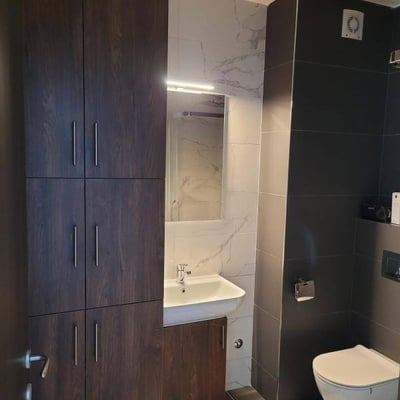 Аренда светлой 3-комнатной квартиры с видом на Дунай, 75 м², Белград, Сербия