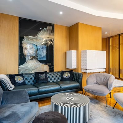 Аренда стильной 3-комнатной квартиры 90 м² в ЖК премиум-класса BW Parkview, Белград, Сербия