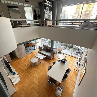 Аренда просторного 2-комнатного дуплекса, 117 м², Las Cañitas, Буэнос-Айрес, Аргентина