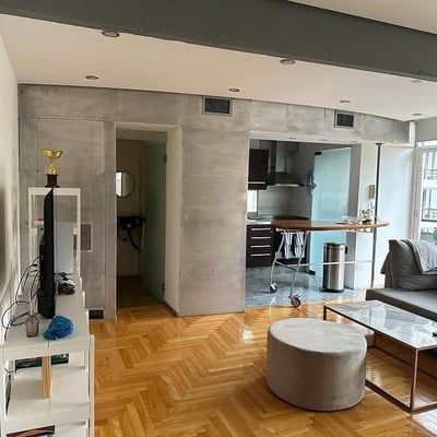 Alquiler de amplio dúplex de 2 habitaciones, 117 m², Las Cañitas, Buenos Aires, Argentina