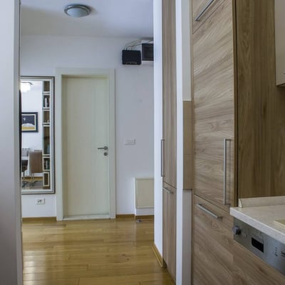 Alquiler de apartamento de 2 habitaciones, 57 m², en el complejo residencial premium Central Garden, Belgrado, Serbia