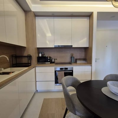 Rent of a brand-new 2-room apartment, 60 m², in the premium BW Eterna residential complex, Belgrade, Serbia